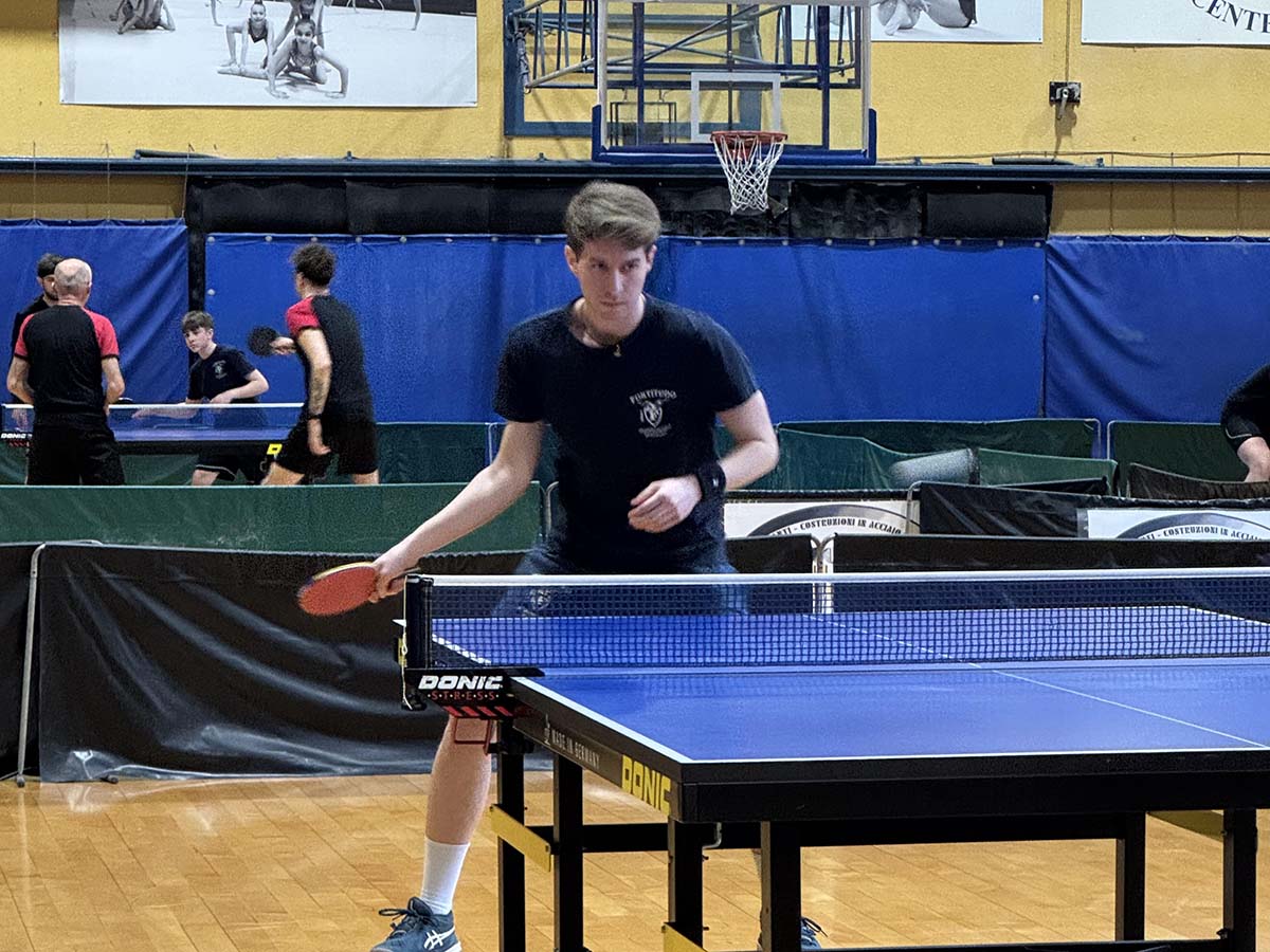 Giocatore durante allenamento