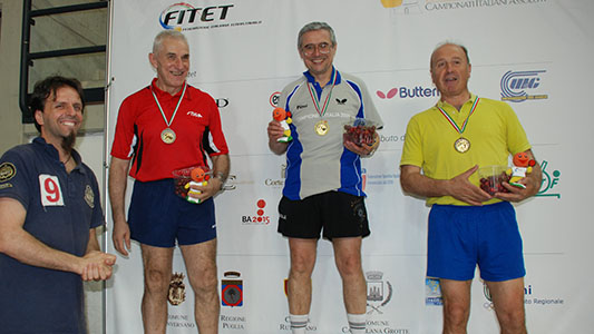 Garuti Campione Italia over 60