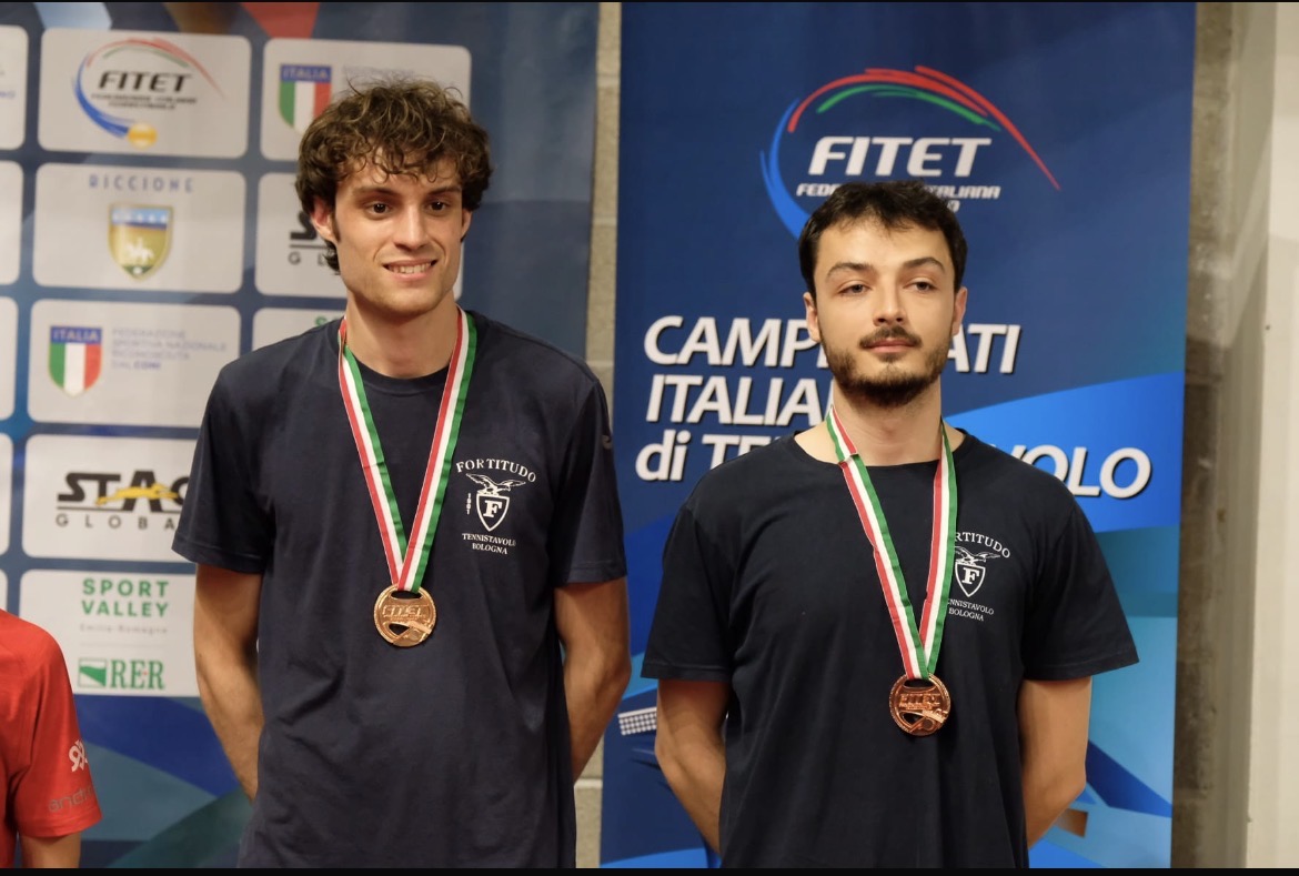 Podio Doppio Maschile Campionati Italiani VI Cat.