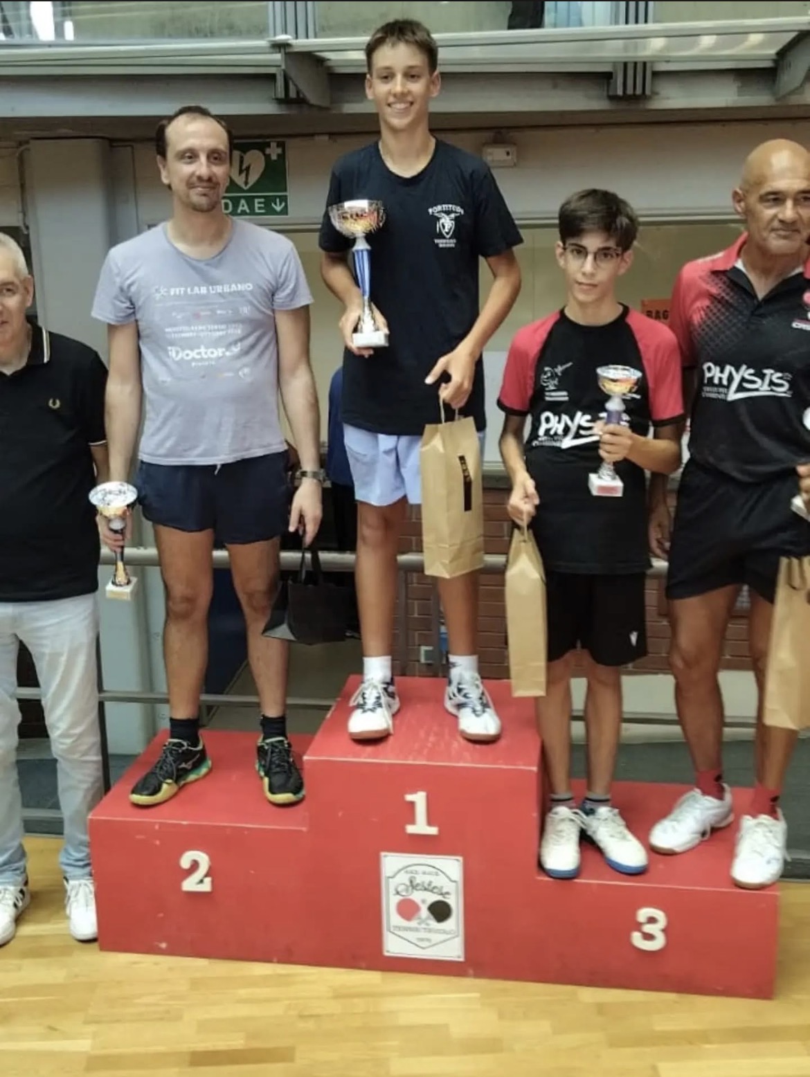 Fabio Matti sul podio più alto 